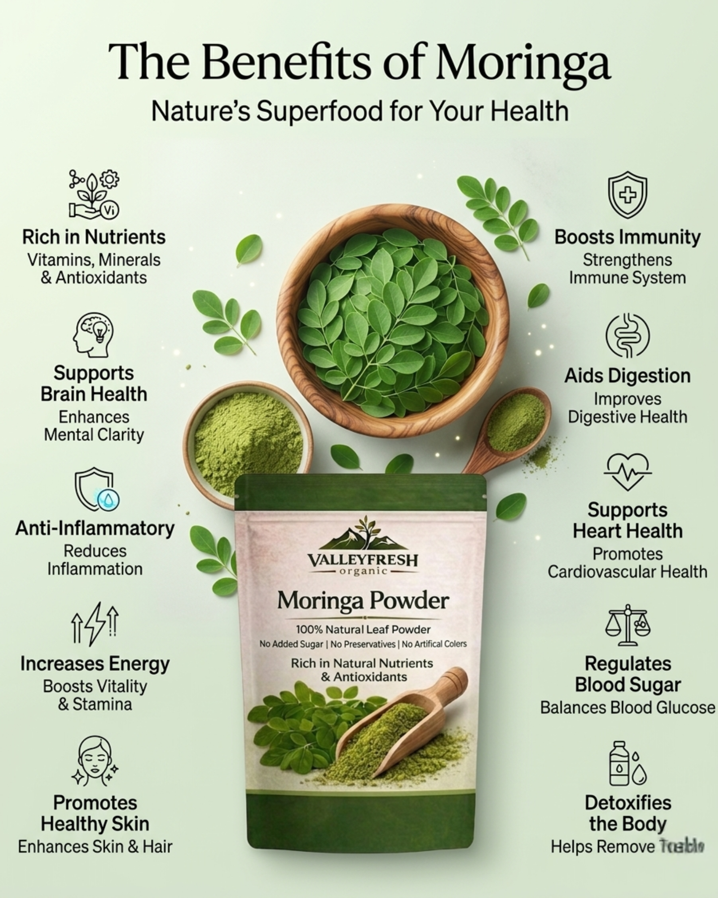 Moringa Powder | Grade A