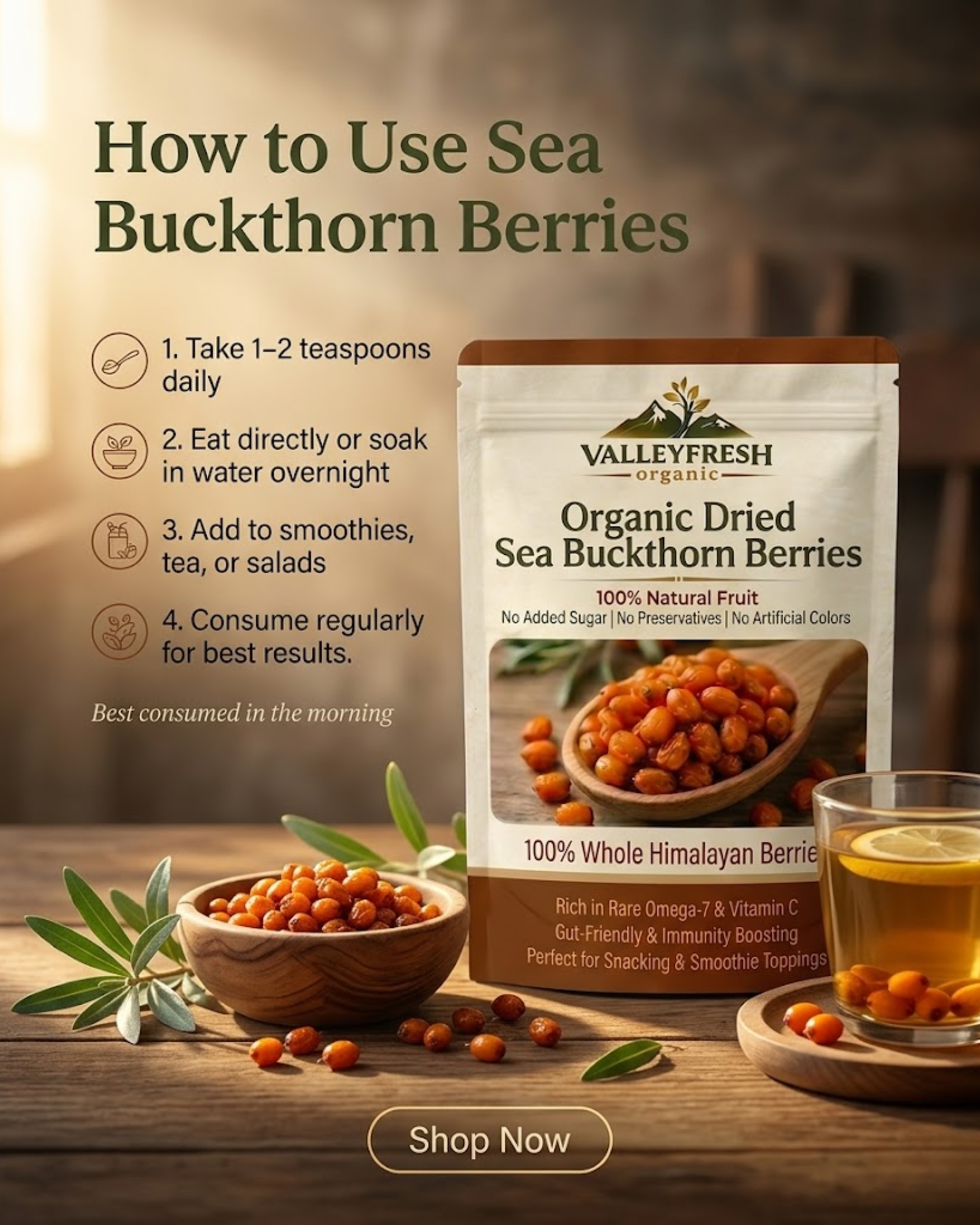Sea Buckthorn Berries