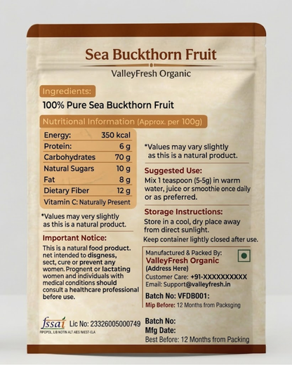 Sea Buckthorn Berries